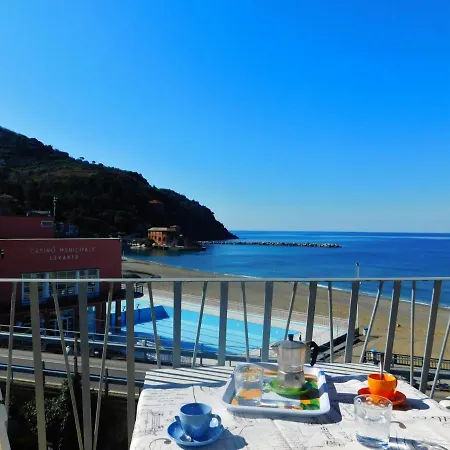Lejlighed Trilocale Con Meravigliosa Vista Mare, Levanto