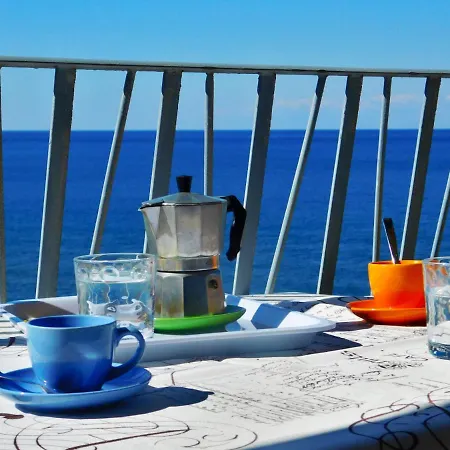 شقة Trilocale Con Meravigliosa Vista Mare, *